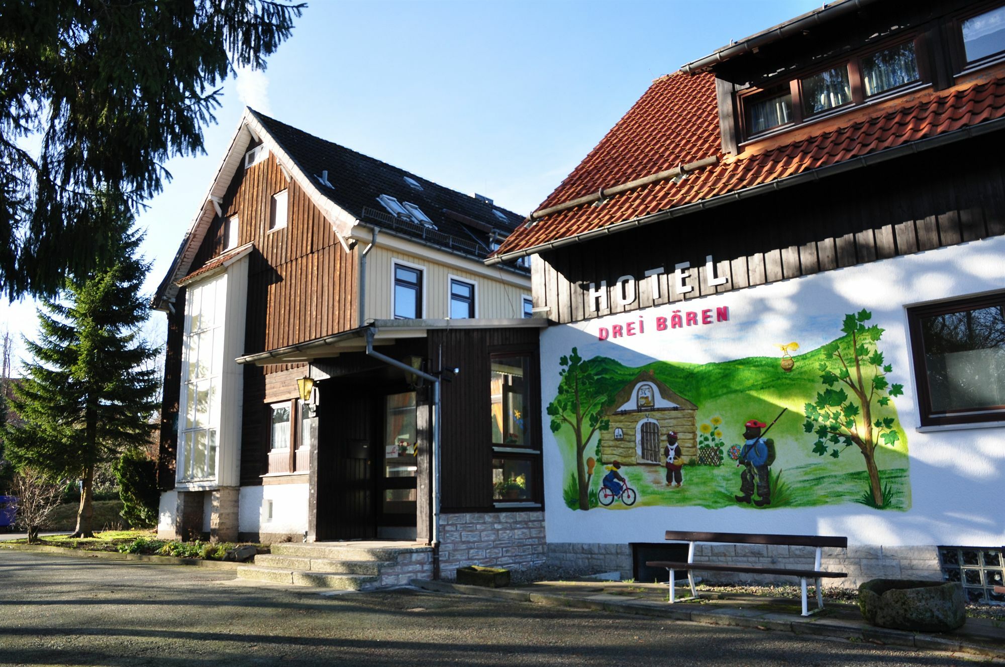Hotel & Hostel Drei Baeren Altenau  Eksteriør bilde
